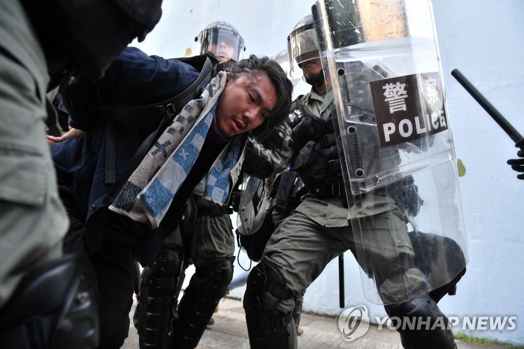 HONG KONG-CHINA-POLITICS-UNREST