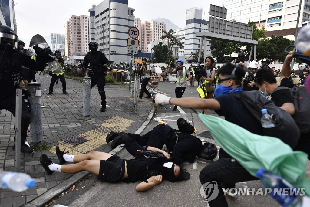 HONG KONG-CHINA-POLITICS-UNREST