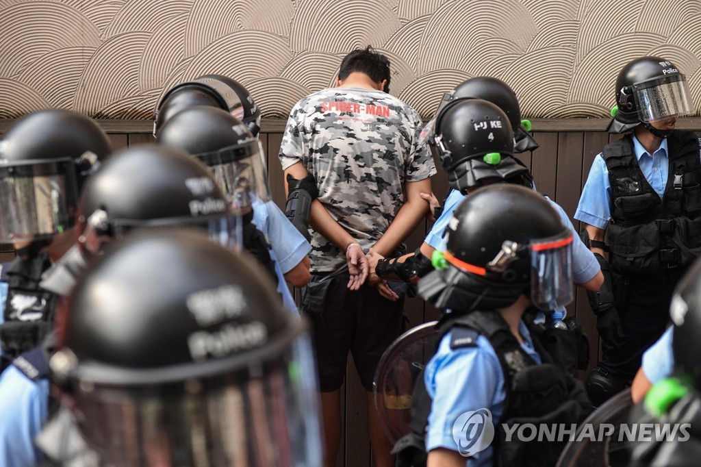 TOPSHOT-HONG KONG-CHINA-POLITICS-UNREST