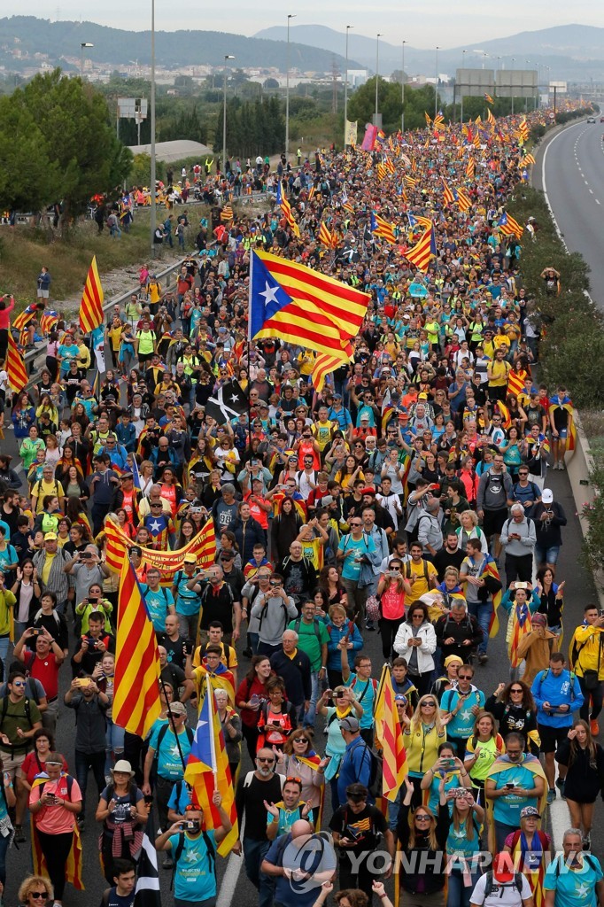 SPAIN-CATALONIA-STRIKE
