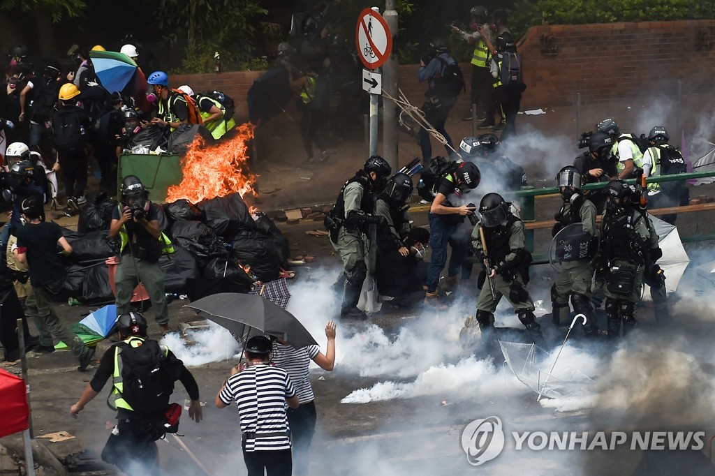 HONG KONG-CHINA-POLITICS-UNREST