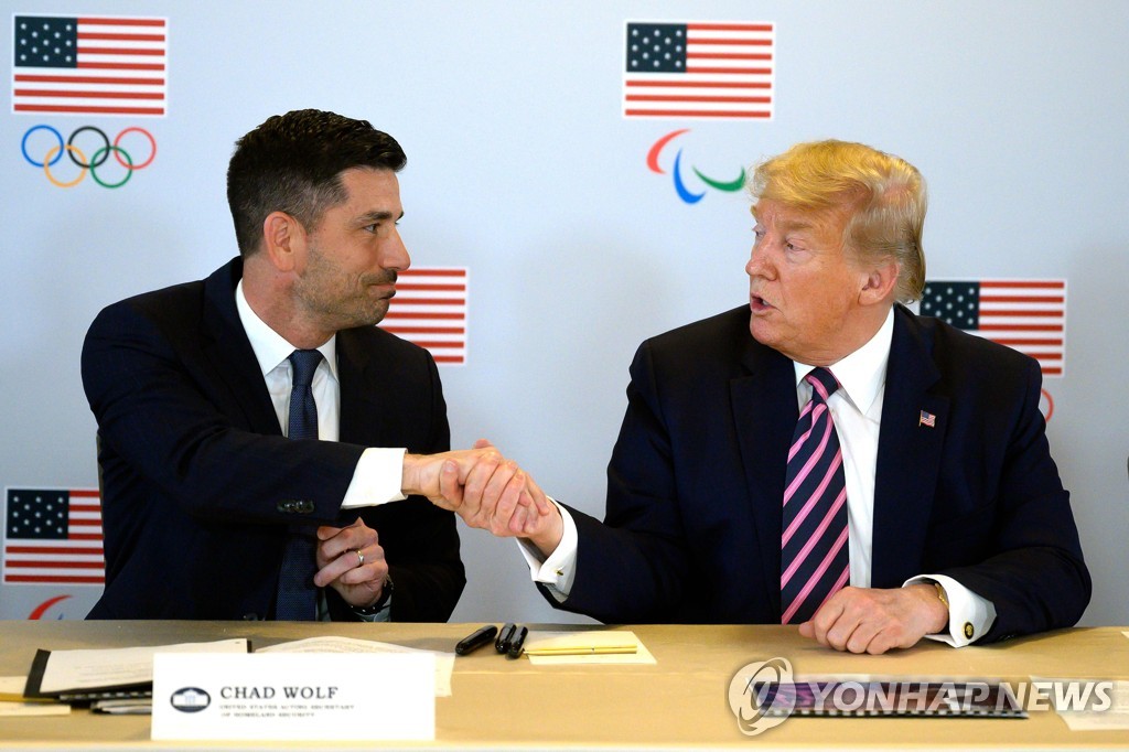 트럼프 대통령, 2028년 LA 하계올림픽 준비위원회 관계자들과 면담