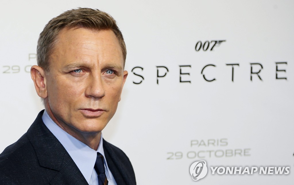 영화 007 시리즈의 주연배우 대니얼 크레이그