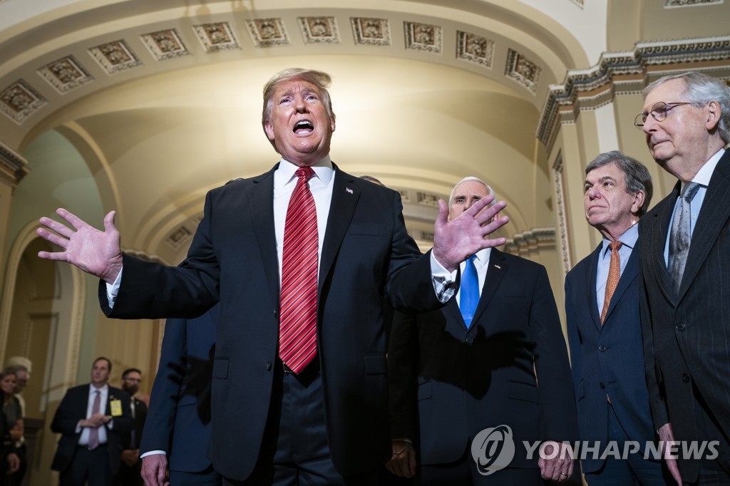 트럼프, 셧다운 속 다보스포럼 참석 취소