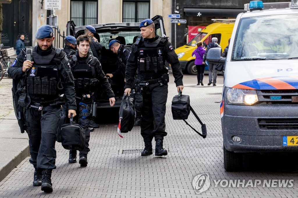 NETHERLANDS UTRECHT TRAM SHOOTING SECURITY