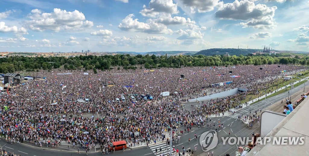 CZECH REPUBLIC GOVERNMENT PROTEST