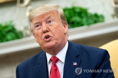 도널드 트럼프 미 대통령