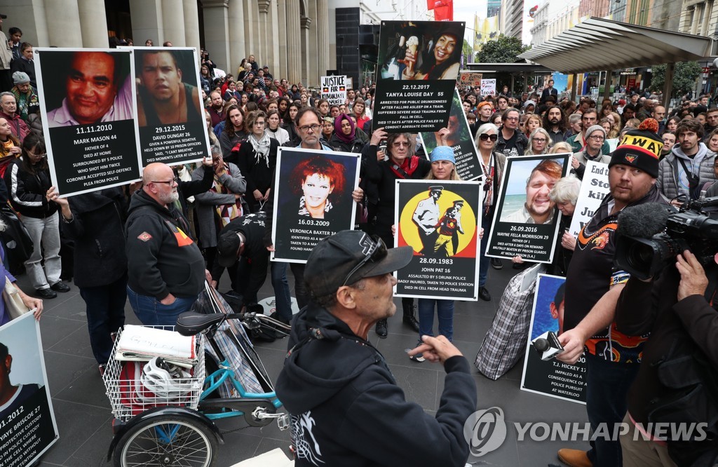 AUSTRALIA HUMAN RIGHTS PROTEST
