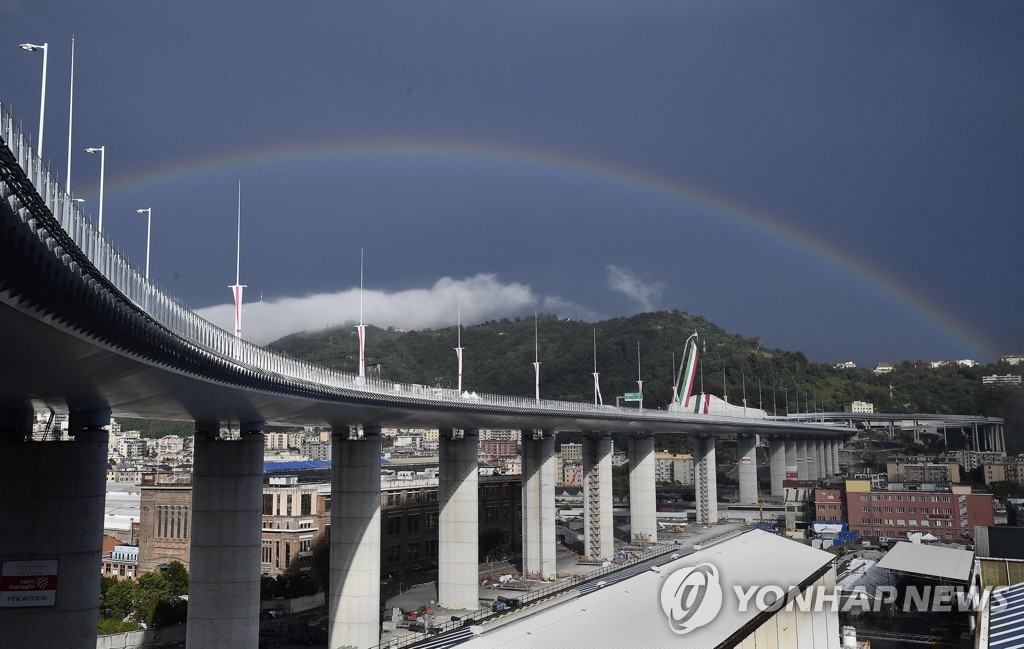 ITALY GENOA BRIDGE INAUGURATION