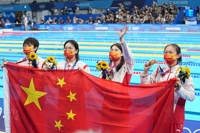 "중국수영, 도쿄올림픽 여자계영 金 박탈"…외신, 도핑의혹 제기