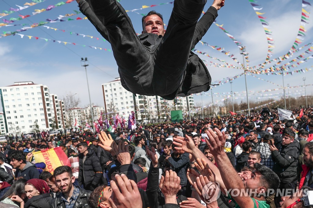 TURKEY PHOTO SET KURDISH NEW YEAR NOWRUZ