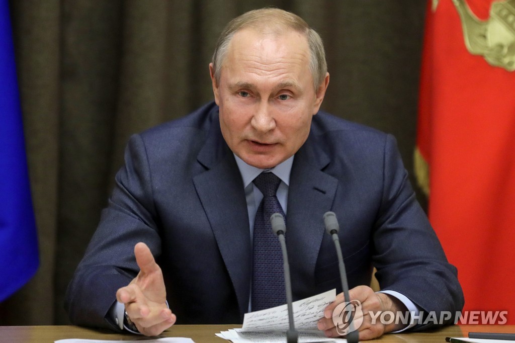  푸틴 러시아 대통령 "신전략무기감축협정 갱신 준비 됐다"