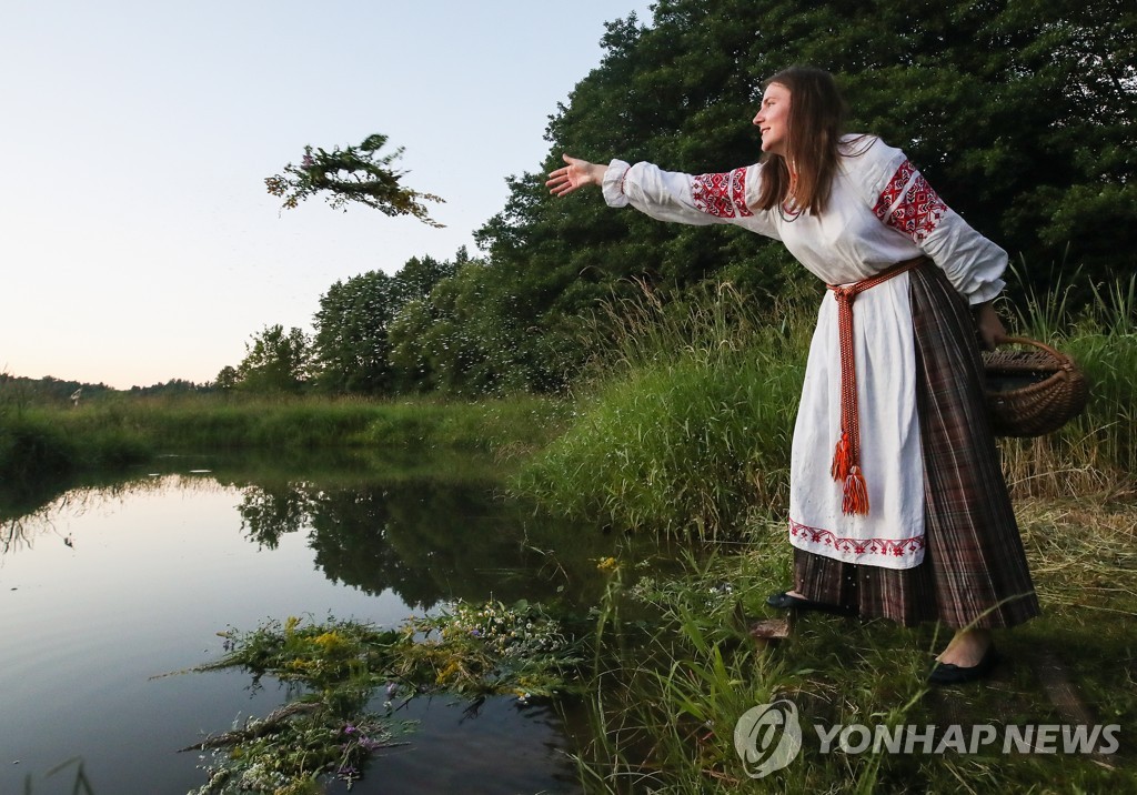 Ivan Kupala Day celebrations in Belarus