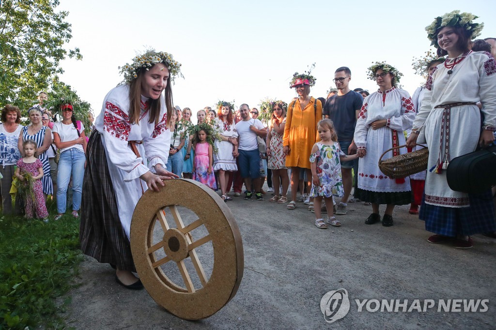 Ivan Kupala Day celebrations in Belarus
