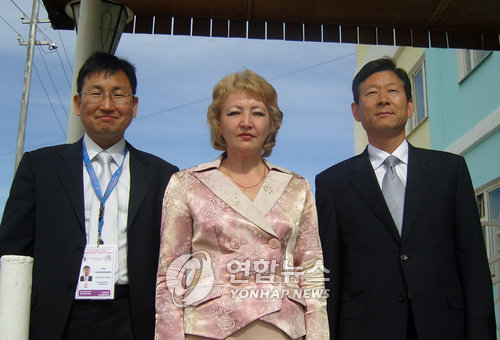 시베리아 한국한교 관계자들