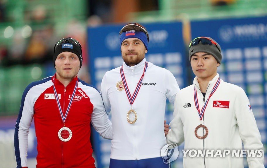남자 1,500m 동메달 김민석