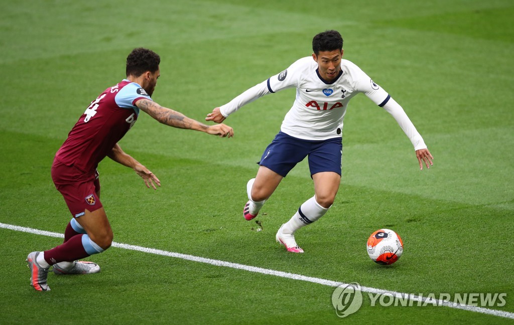 SOCCER-ENGLAND-TOT-WHU/REPORT
