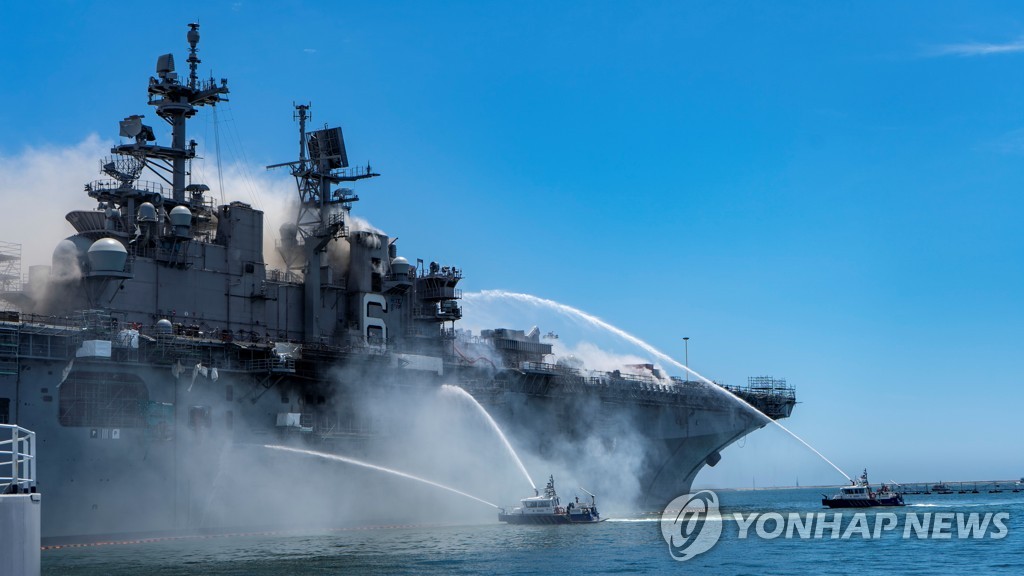 USA-NAVY/FIRE