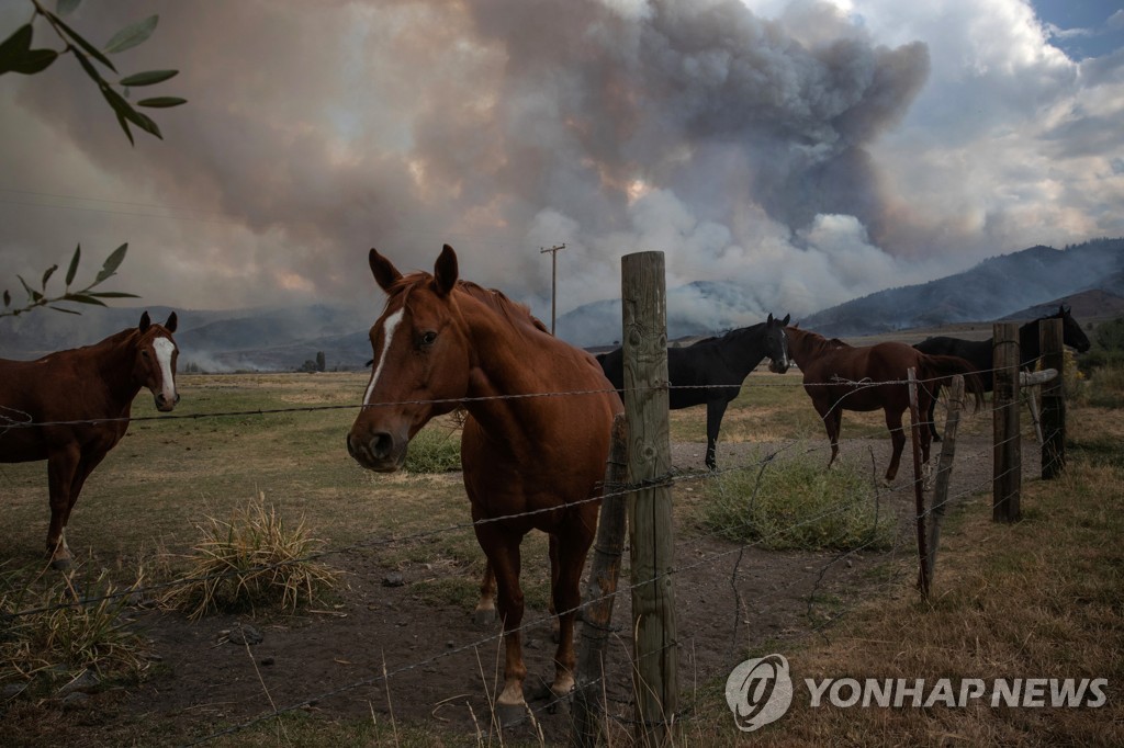 USA-WILDFIRES/OREGON