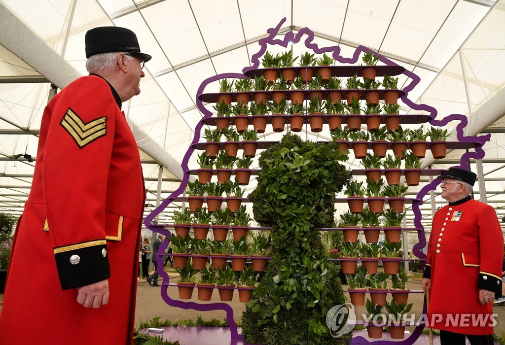 BRITAIN-ROYALS/FLOWER-SHOW