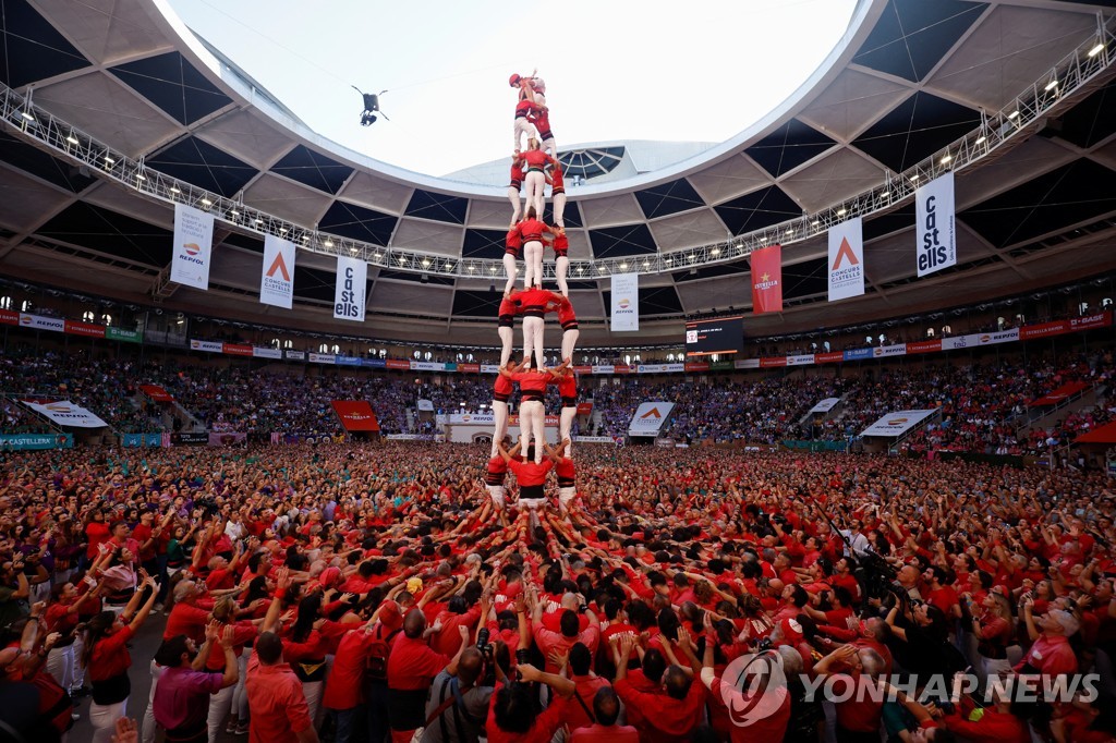 SPAIN-CULTURE/HUMAN TOWERS