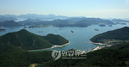 남해안 한려수도