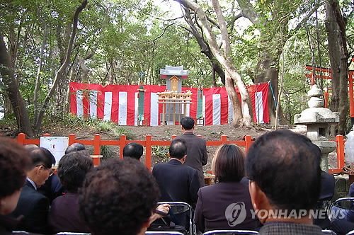일본에서 열린 김충선 장군 기념비 제막식