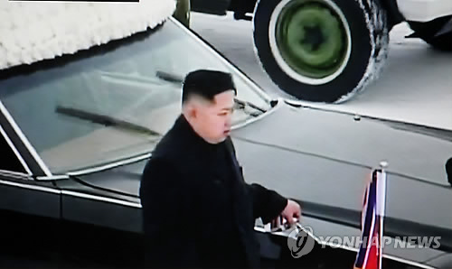 침통한 표정의 김정은 부위원장