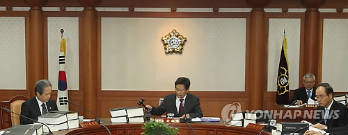 중앙선관위, 전체 위원회의 개최