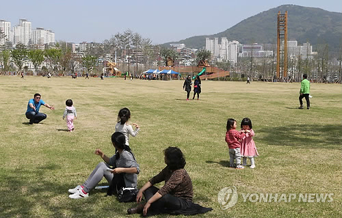 부산시민공원 잔디광장