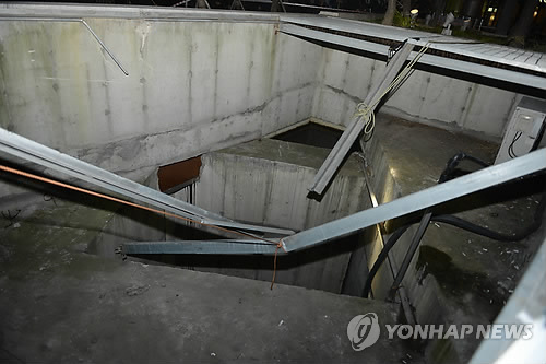 붕괴사고 판교 야외공연현장 환풍구