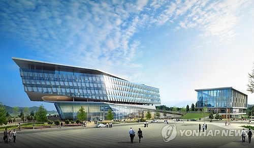 세종시청사 의회동 조감도