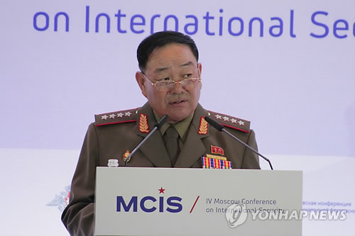 북 현영철 인민무력부장 "미국과 핵전쟁도 불사할 것"