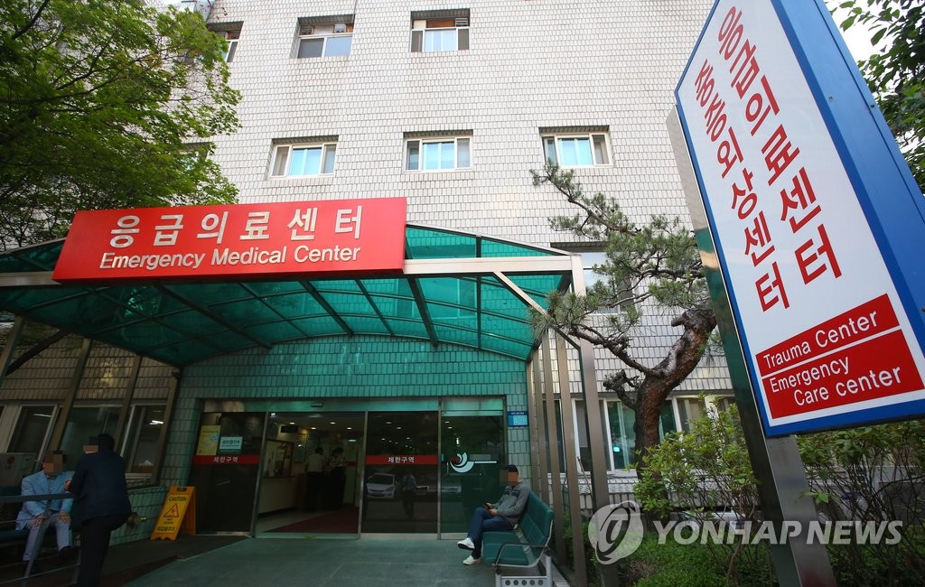 '중동호흡기증후군(메르스)' 감염 환자가 입원하고 있는 서울시내 병원 응급실
(연합뉴스 자료사진)