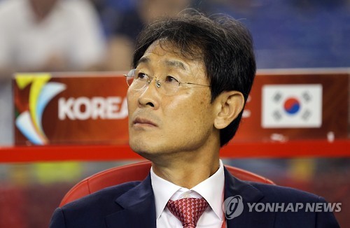 여자축구 대표팀 윤덕여 감독<<연합뉴스DB>>