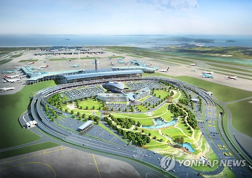 인천공항, 2018년 제2여객터미널에 대한항공 배치