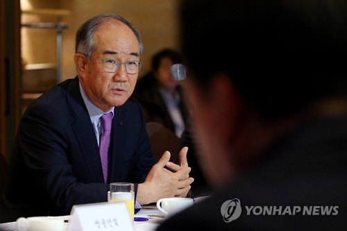 이덕훈 한국수출입은행장 <<연합뉴스 자료사진>>