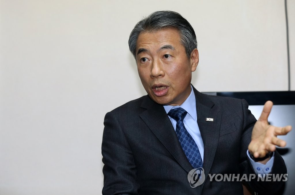 대구 동구 갑 출마를 공식 선언한 정종섭 前 행정자치부 장관 <<연합뉴스 자료사진>>