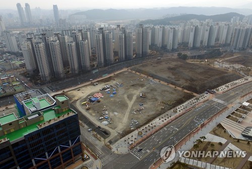 울산 신세계백화점 건립 예정 부지