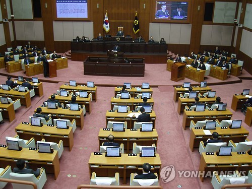 부산시의회 본회의장