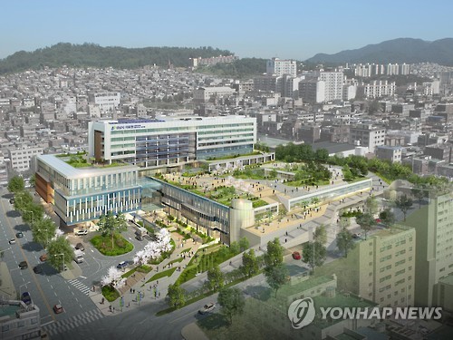 성남시의료원 조감도