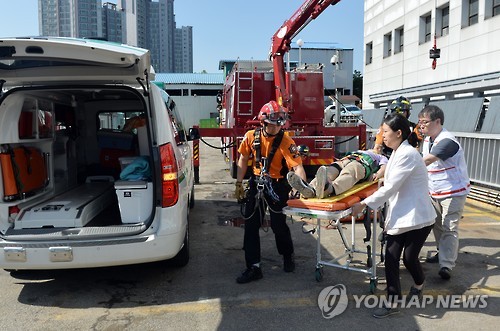 '훈련을 실전처럼' 동대문구 풍수해 대비훈련
