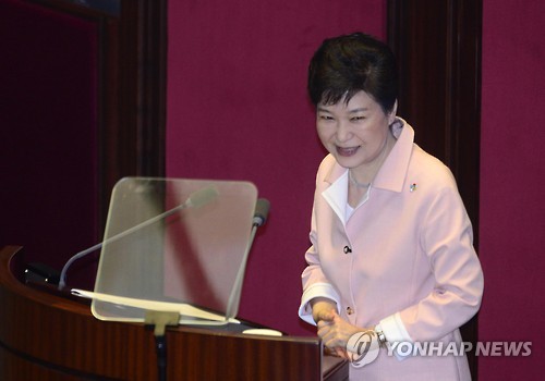 박 대통령, 20대 국회 개원연설