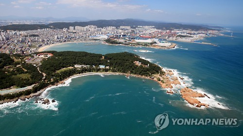 울산 대왕암 공원 전경