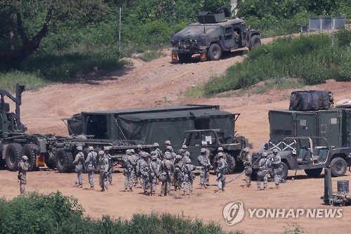 'UFG 시작' 훈련 준비하는 미군