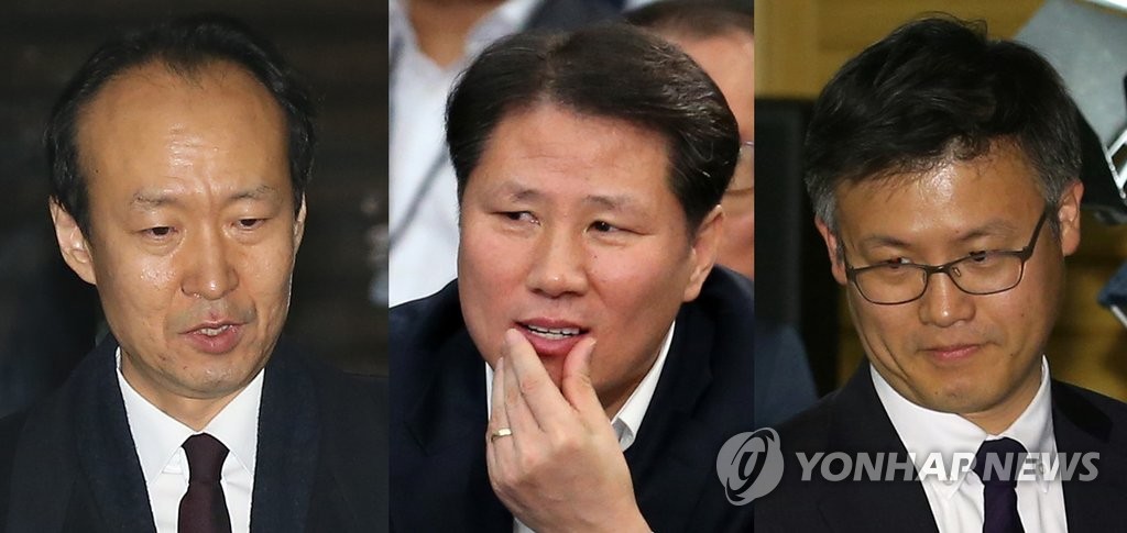 박 대통령 떠나는 '문고리 3인방'