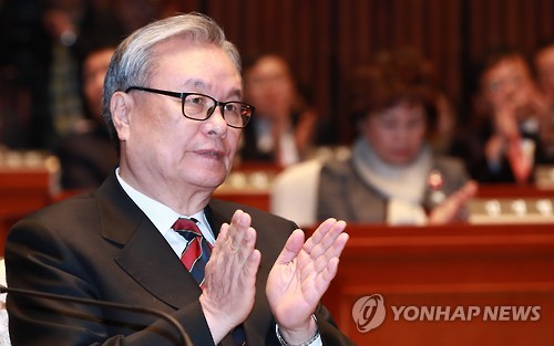 자유한국당 인명진 비상대책위원장(자료사진)