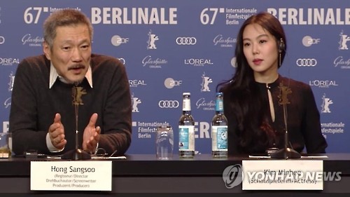 베를린영화제 동반 참석한 홍상수·김민희