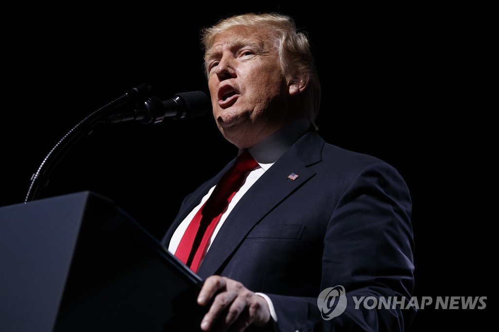 트럼프, 또 "한국이 사드비용 내야" 주장