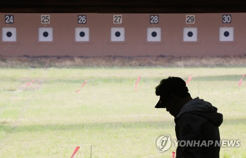 진종오와 과녁